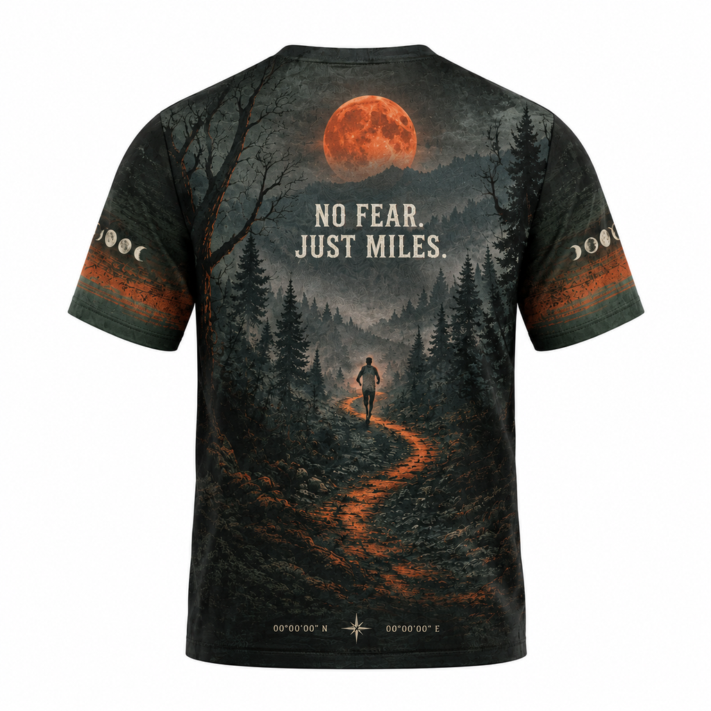 Haunted Pace Halloween Tech Running T-Shirt