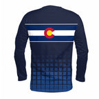 Colorado State Pride Long Sleeve Running T-Shirt