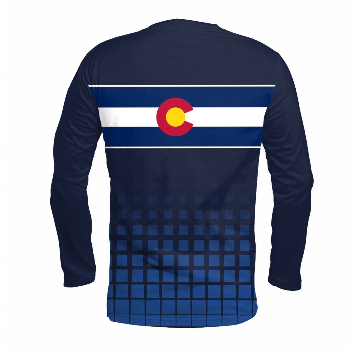 Colorado State Pride Long Sleeve Running T-Shirt