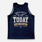 Motivational Quotes Running Tank Top _ Not Today 2 Tech Running Singlet