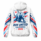 Custom Name California Run United Running Windbreaker Jacket