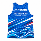 Custom Name Miles Shinkansen Speed Runner Running Tank Top