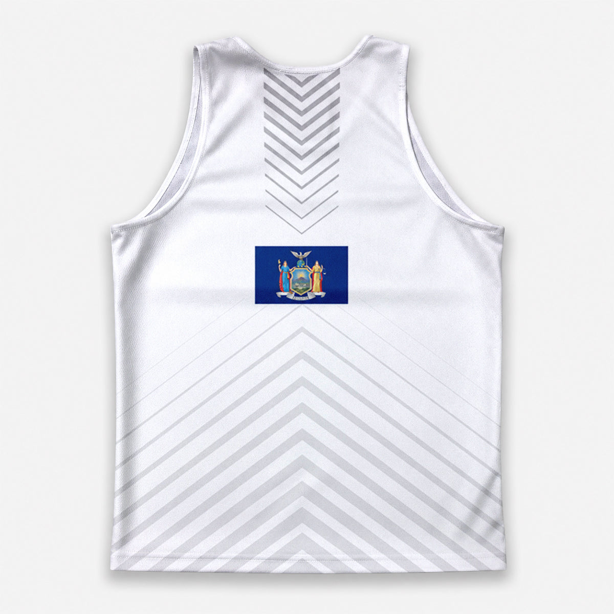 New York Running Tank Top New York State Flag Running Singlet for Men and Women