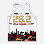 Urbanes Camouflage Berlin Wettkampftag Lauf-Tanktop
