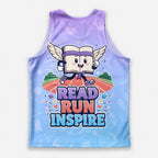 Teacher Running Tank Top Reading Teacher Runner Tech Running Singlet