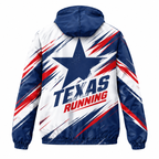 Custom Name Lone Star Republic Pace Running Windbreaker Jacket