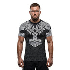 Asgardian Steel Black BJJ Rash Guard
