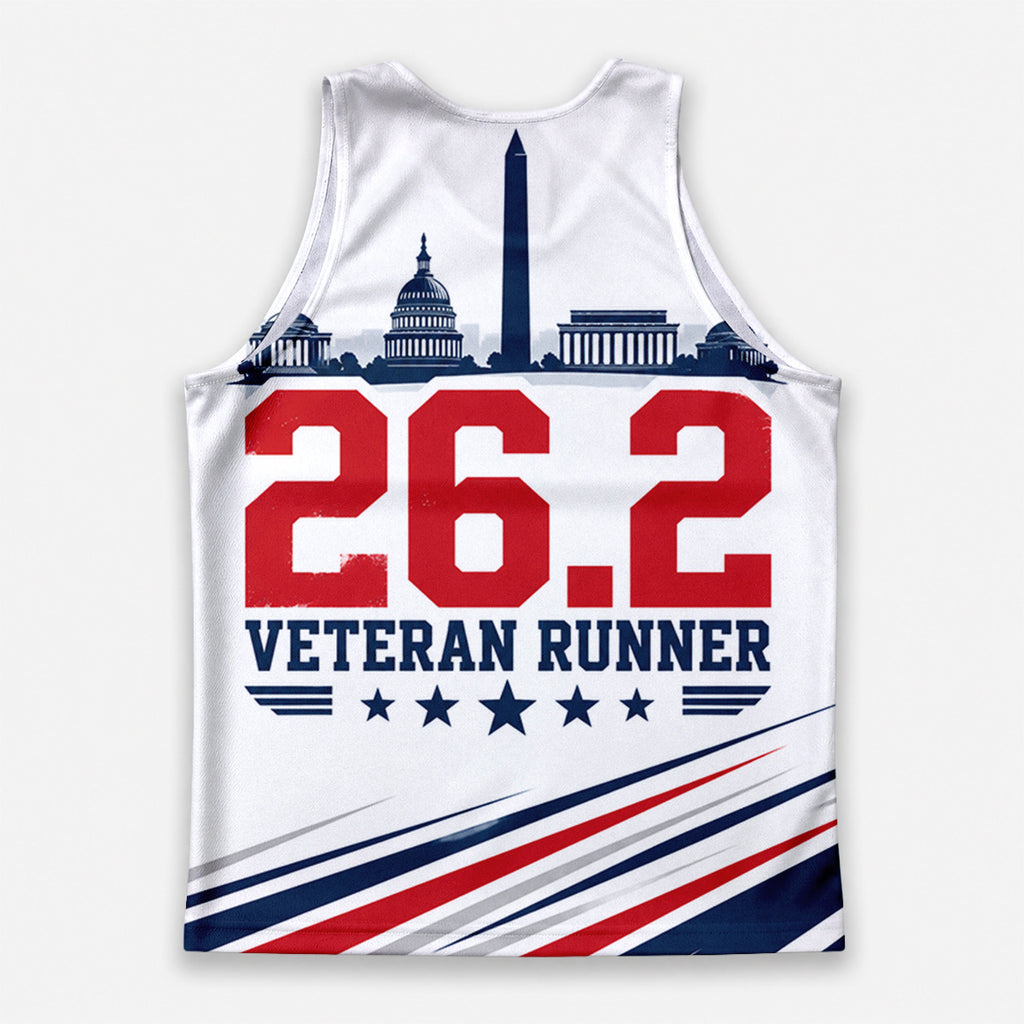 My Service My Miles The Marine Corp Race Day Running Tank Top