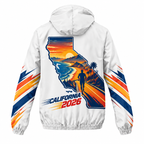 Custom Name Golden State Pace Running Windbreaker Jacket