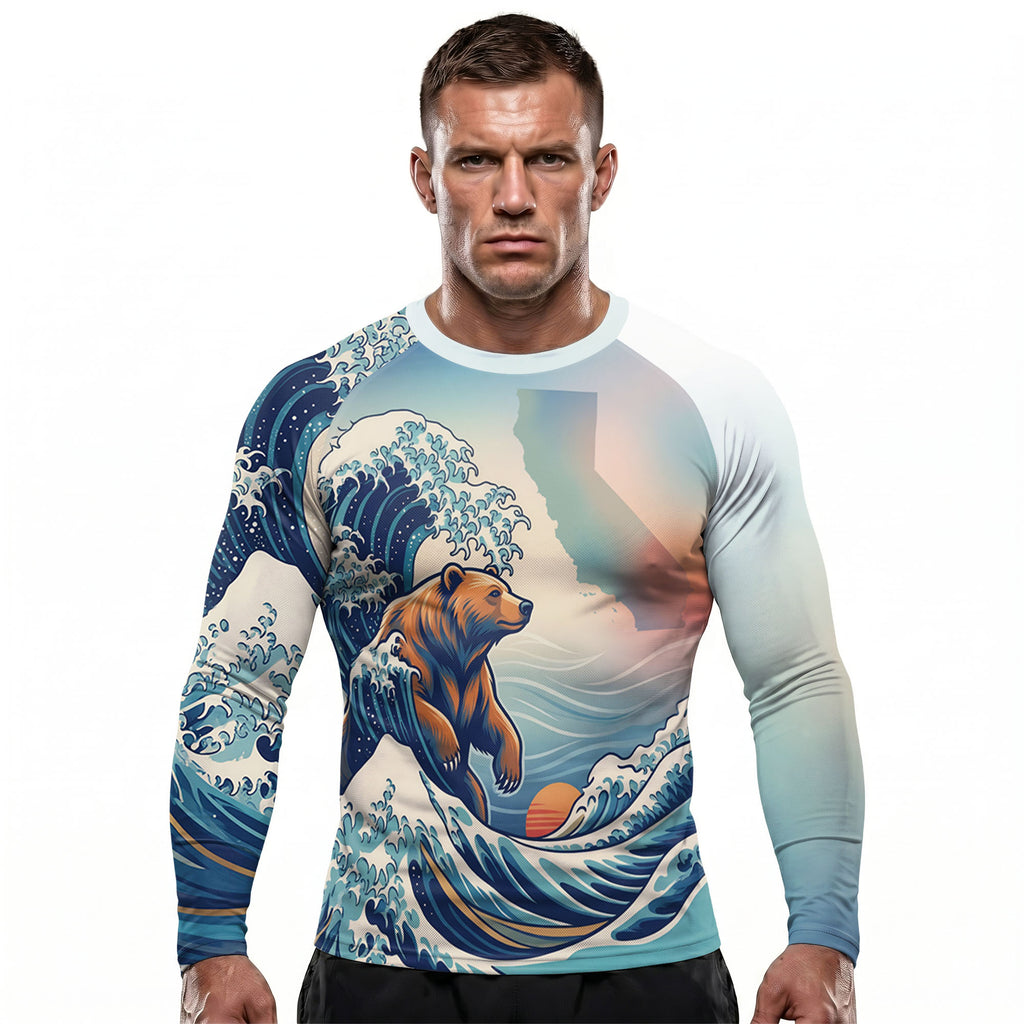 Pacific Fight Spirit BJJ Rash Guard