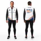 Custom Name Minimal Performance NYC Vest Sleeveless Running Puffer Jacket