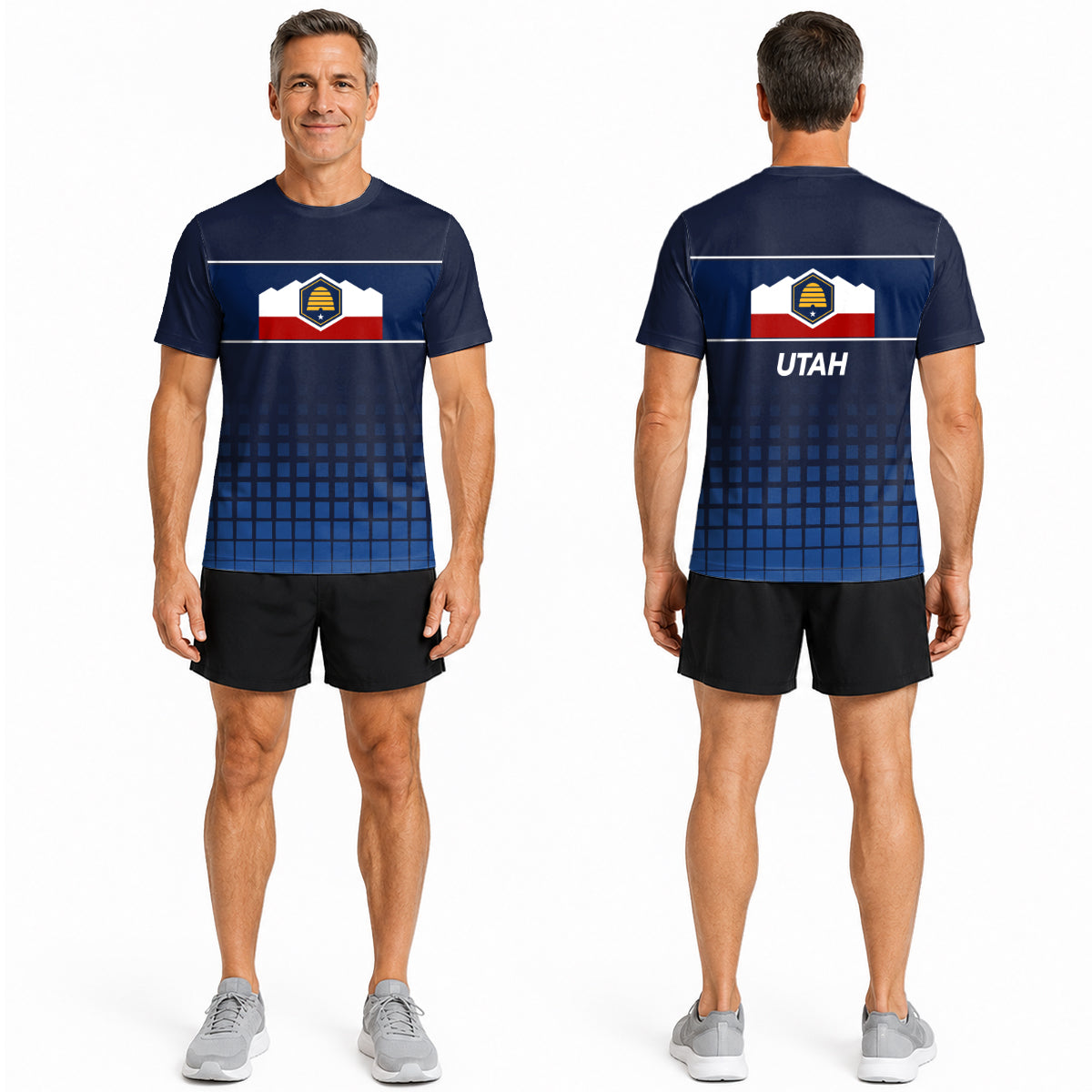 Utah State Pride Tech Running T-Shirt