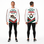 Custom Name All I Want for Christmas Is a PR Running Long Sleeve Shirt