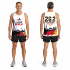 Berlin Skyline Silhouette Berlin Wettkampftag Lauf-Tanktop