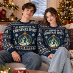 Running On Christmas Spirit Sweater
