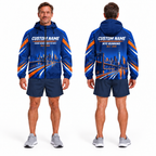 Custom Name From Hometown To NYC 26.2 Running Windbreaker Jacket