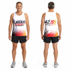 Halbtongitter Berlin Wettkampftag Lauf-Tanktop