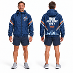 Custom Name Five Borough Energy Running Windbreaker Jacket
