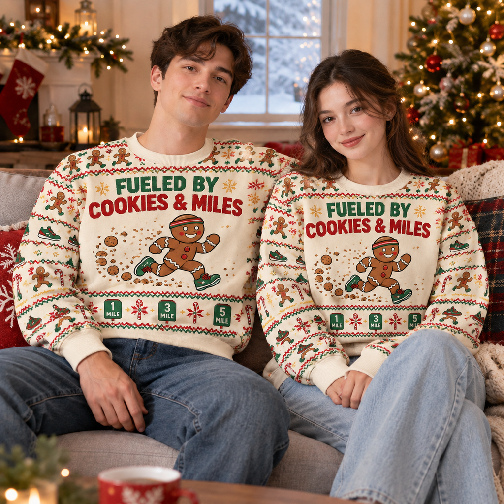 Fueled By Cookies & Miles Sweater