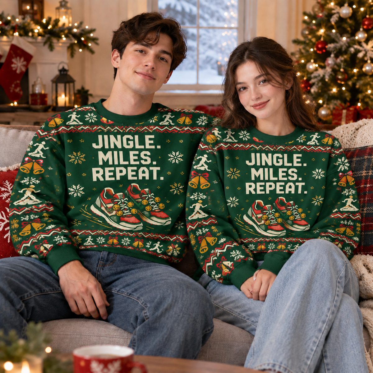 Jingle Miles Repeat Sweater