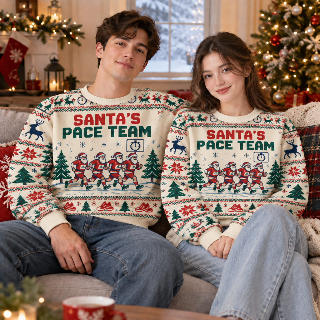 Santa's Pace Team Sweater