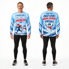 Custom Name Snow Problem Running Long Sleeve Shirt