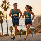 Upstate Mountain Gradient New York Running Tank Top