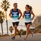 Cancer Fighter Running Tank Top Tougher Than Cancer Running Singlet for Men and Women