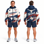Custom Name Longhorn Pace Running Windbreaker Jacket