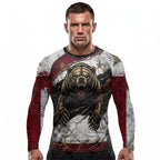 Golden State Warrior BJJ Rash Guard