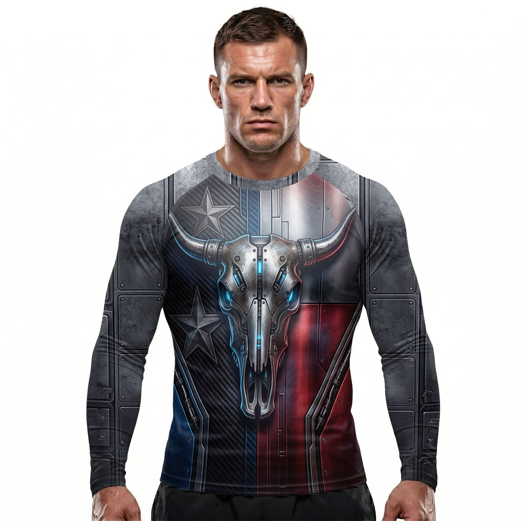 Texas Iron Grappler BJJ Rash Guard