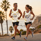 Funny Running Tank Top _ Free Banana 2 Tech Running Singlet