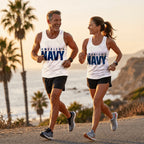 U.S. Military Running Tank Top U.S. Navy Sea Running Singlet for Men and Women