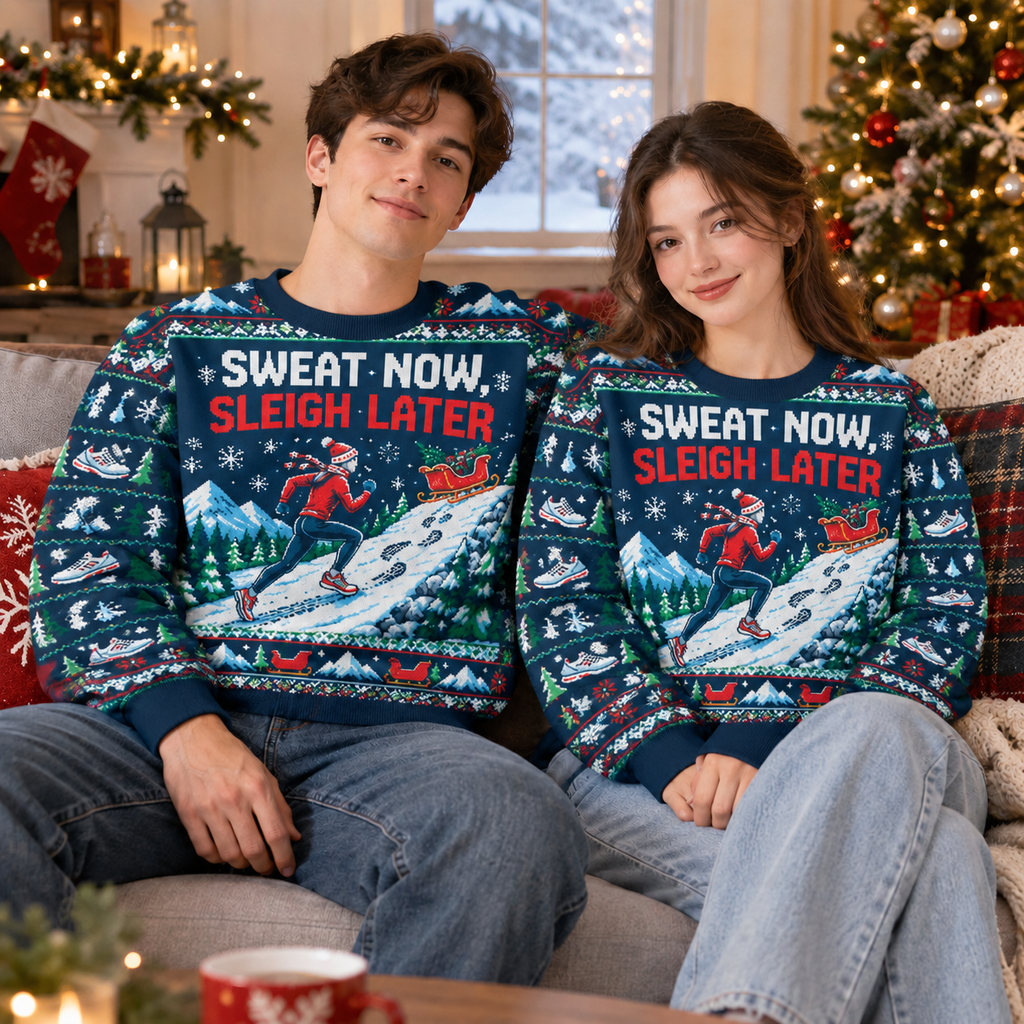 Sweat Now Sleigh Later Sweater