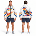 Custom Name Golden State Pace Running Windbreaker Jacket