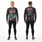 Custom Name Dear Santa, Define Fast Running Long Sleeve Shirt