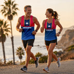 Patriotic Tech Running Tank Top - Mississippi State Pride Running Singlet