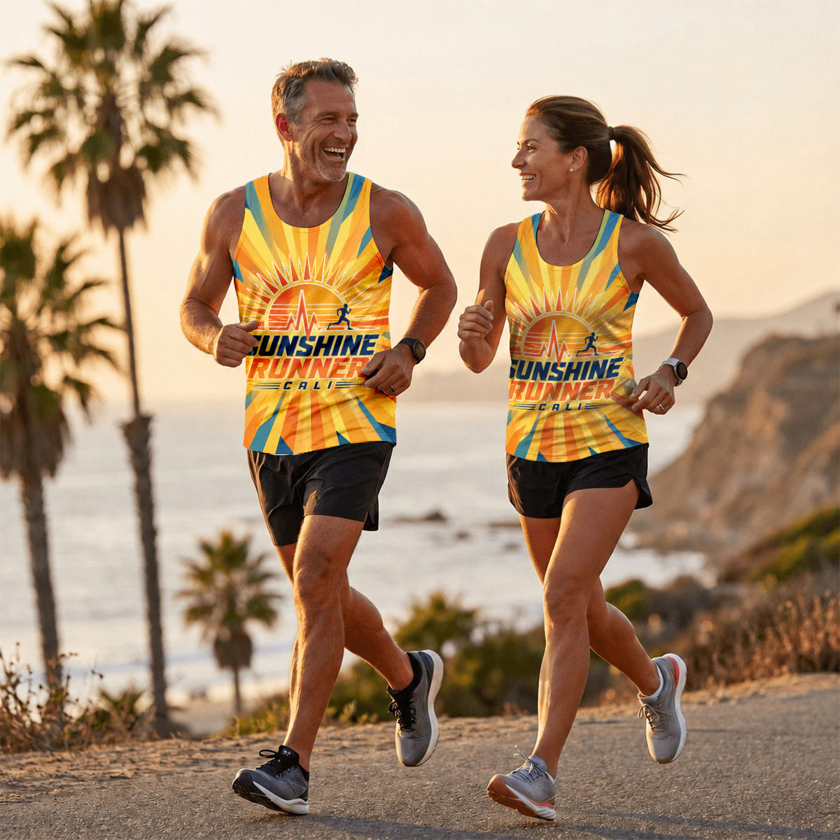 Sunshine State Rays California State Running Tank Top