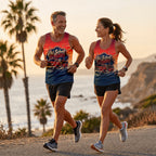 Men's Running Tank Top Firefighter Old School Firefighter Running Singlet V2