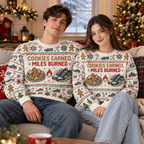 Cookies Earned Miles Burned Sweater