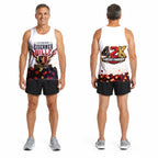 Hexagonale Rustung Berlin Wettkampftag Lauf-Tanktop