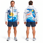 Custom Name Florida Coastal State Pride Florida Running Windbreaker Jacket
