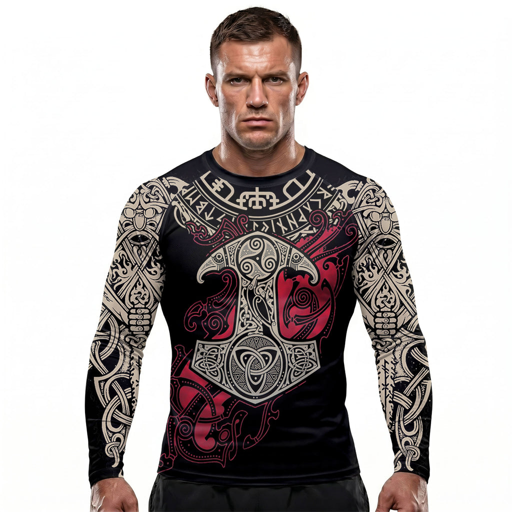 Viking Anchor BJJ Rash Guard
