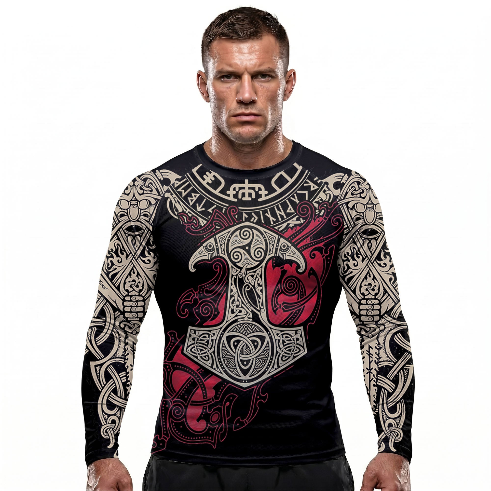 Viking Anchor BJJ Rash Guard