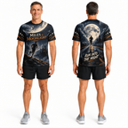 Miles & Moonlight Halloween Tech Running T-Shirt