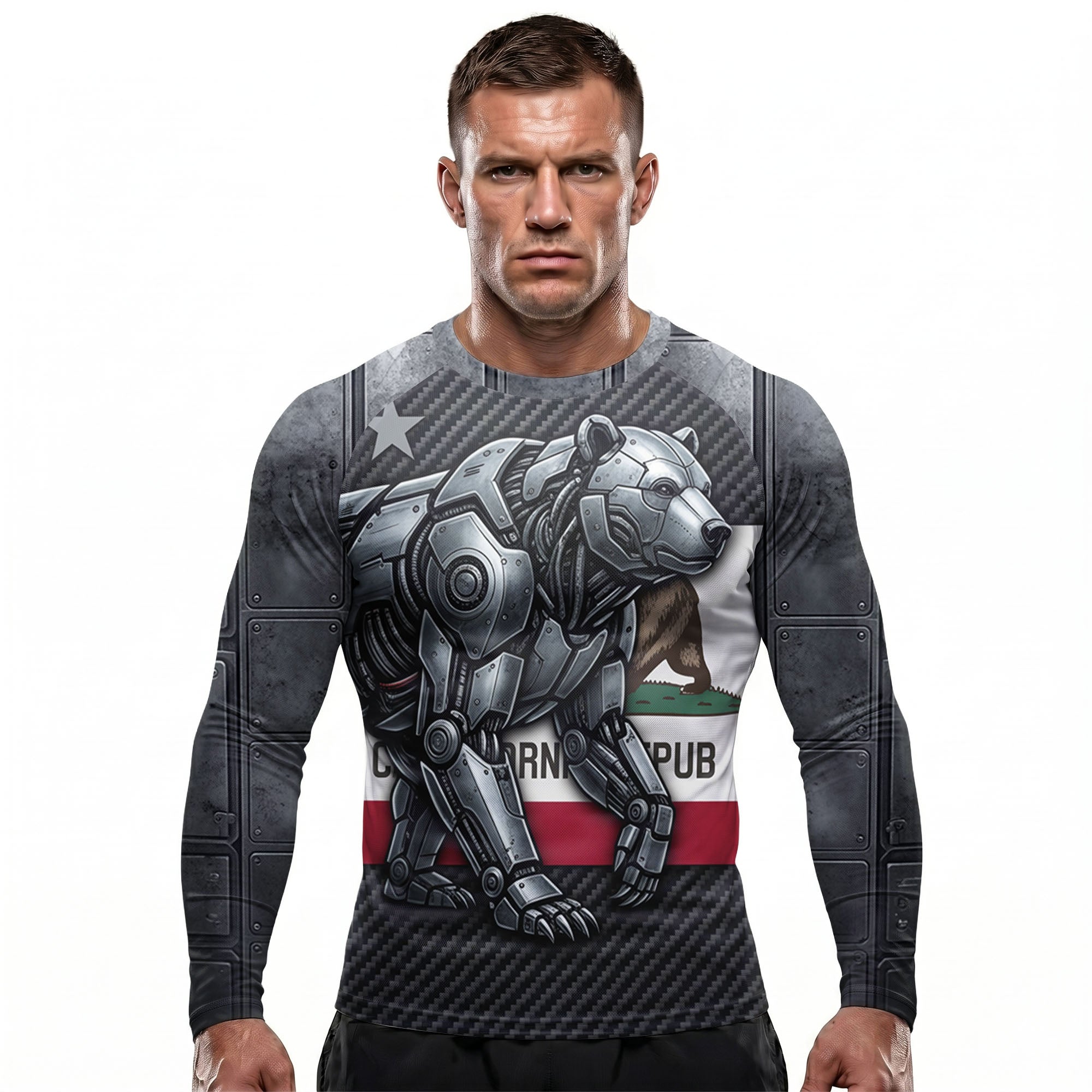 Iron Coast Grappler BJJ Rash Guard
