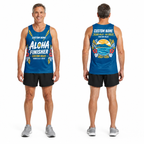 Custom Name Miles Aloha Island Victory Running Tank Top