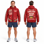 Custom Name Fa La La La Legs Running Windbreaker Jacket