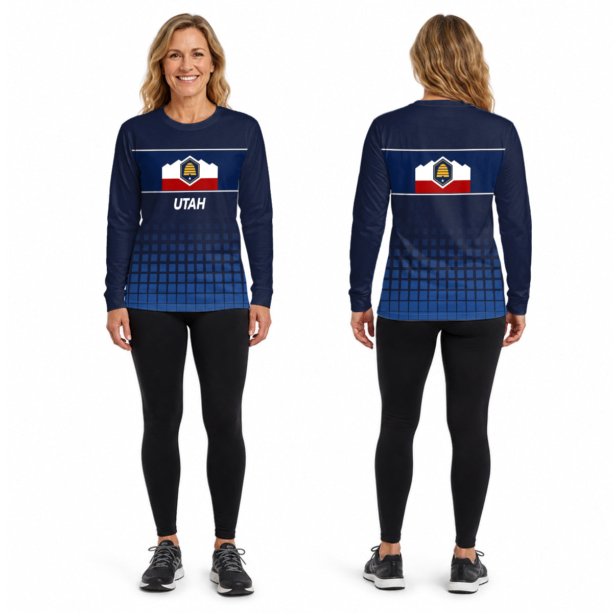 Utah State Pride Long Sleeve Running T-Shirt