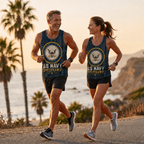 Veteran Running Tank Top - US Navy Veteran Tech Singlet